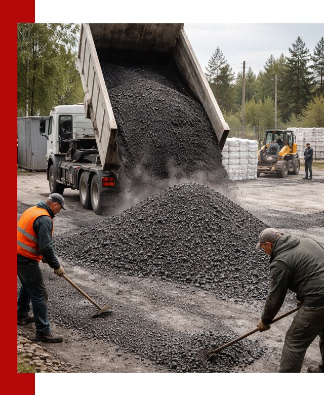Доставка и продажа асфальтного гранулята в Дзержинске