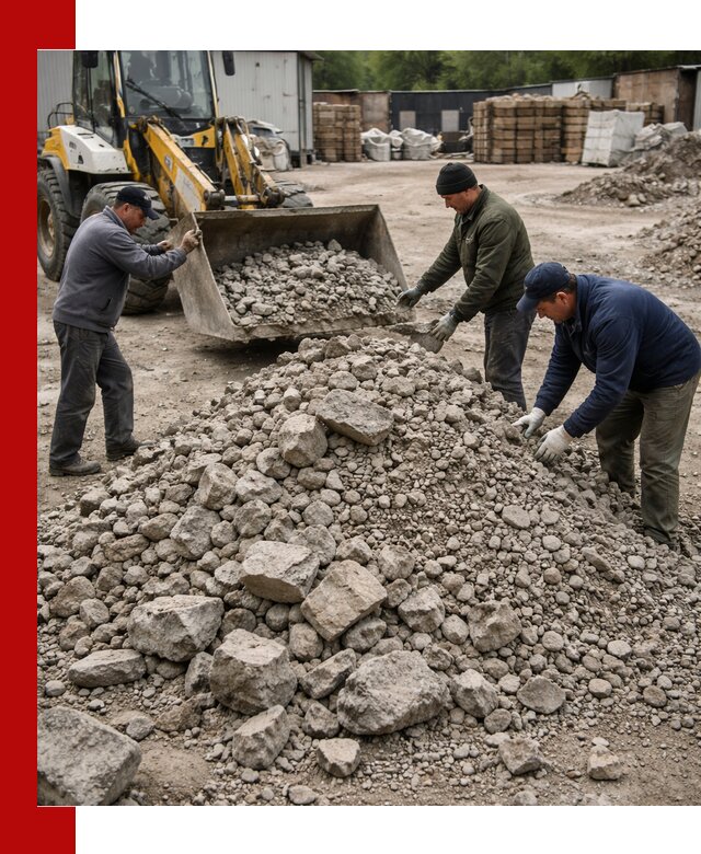 Демонтаж и вывоз бой бетона в Дзержинске
