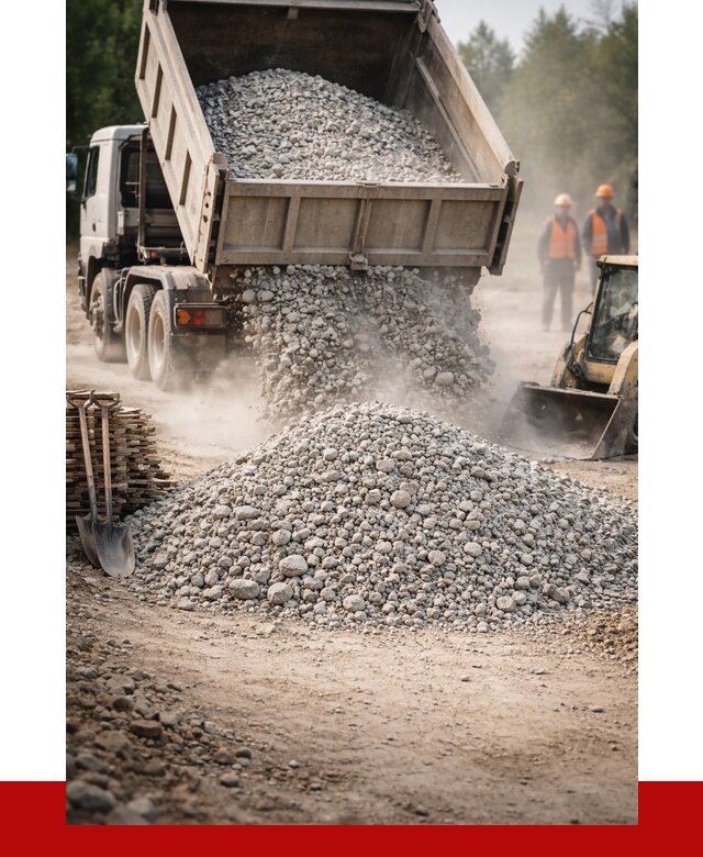 Купить дробленый бетон в Дзержинске от 1728 р./куб | ПРОНЕРУДДзр