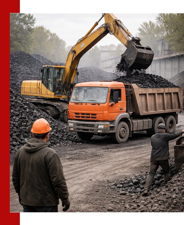 Доставка угля автотранспортом в Дзержинске быстро и выгодно