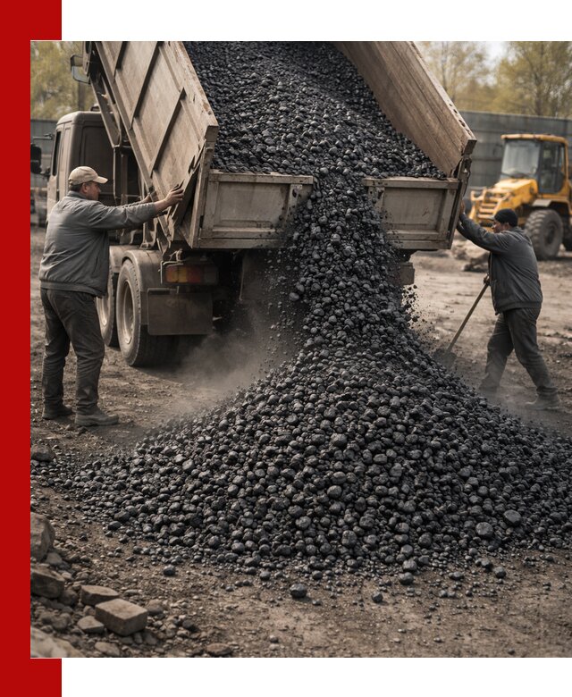 Доставка угля семечка самосвалами в Дзержинске