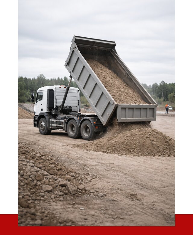 Доставка самосвалом 15 кубов в Дзержинске от 6609 руб. | ПРОНЕРУДДзр