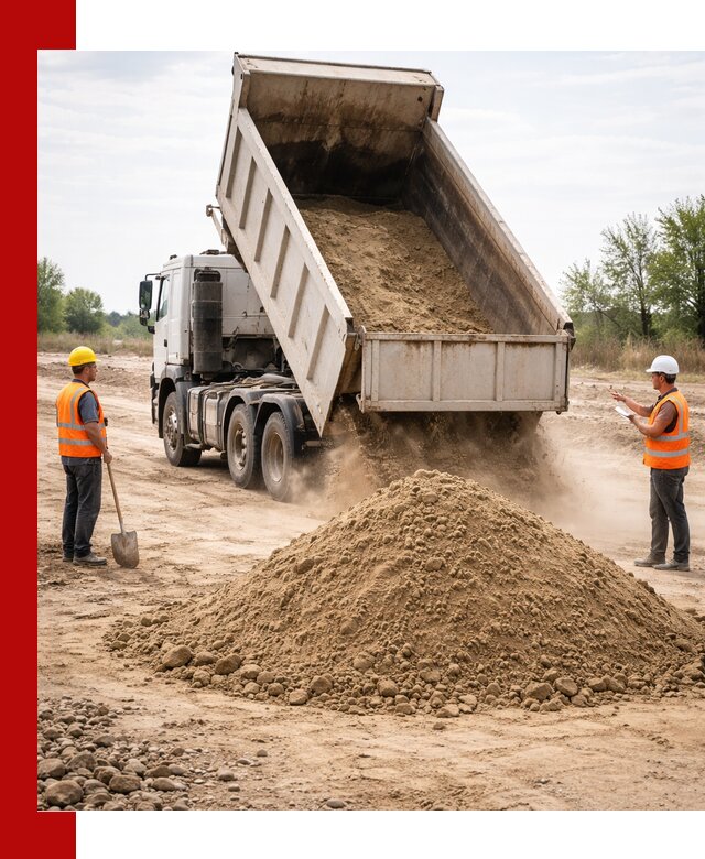 Доставка самосвалом 15 кубов в Дзержинске за город и по городу