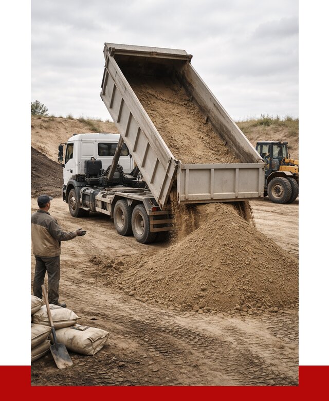 Доставка самосвалом 20 кубов в Дзержинске от 7625 р. | ПРОНЕРУДДзр