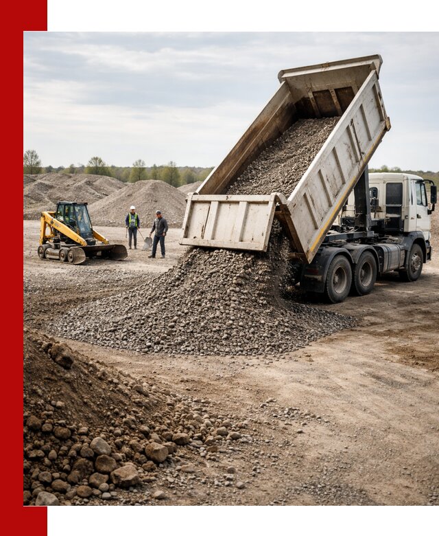 Доставка самосвалом 25 м³ в Дзержинске быстро и надежно