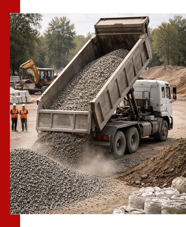 Аренда самосвала в Дзержинске для доставки сыпучих и нерудных материалов