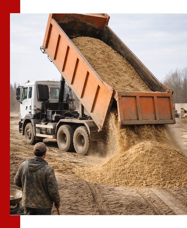 Аренда самосвала 20 тонн для перевозки грузов в Дзержинске