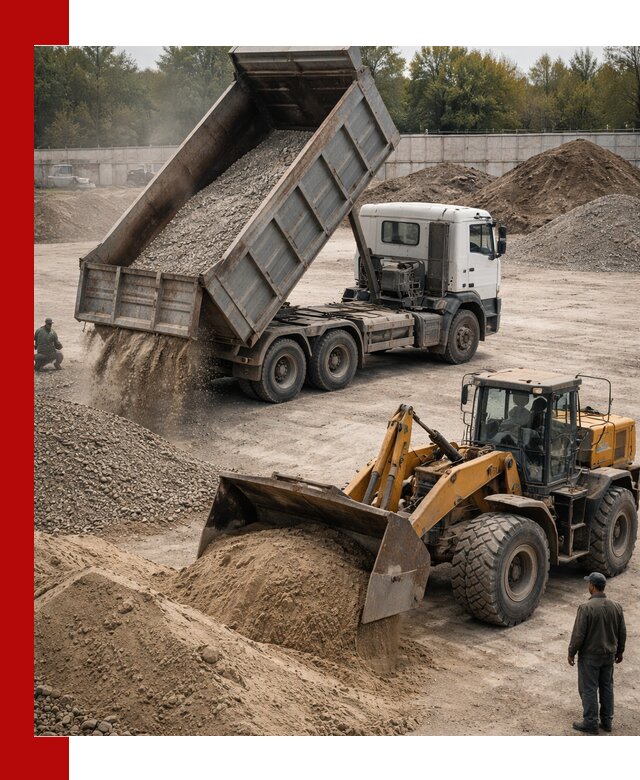 Перевозка сыпучих грузов самосвалами и бортовыми в Дзержинске