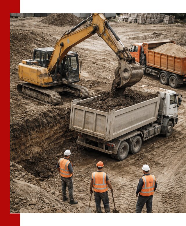 Разработка грунта для строительства и благоустройства в Дзержинске