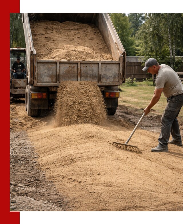 Отсыпка участка песком в Дзержинске быстро и качественно