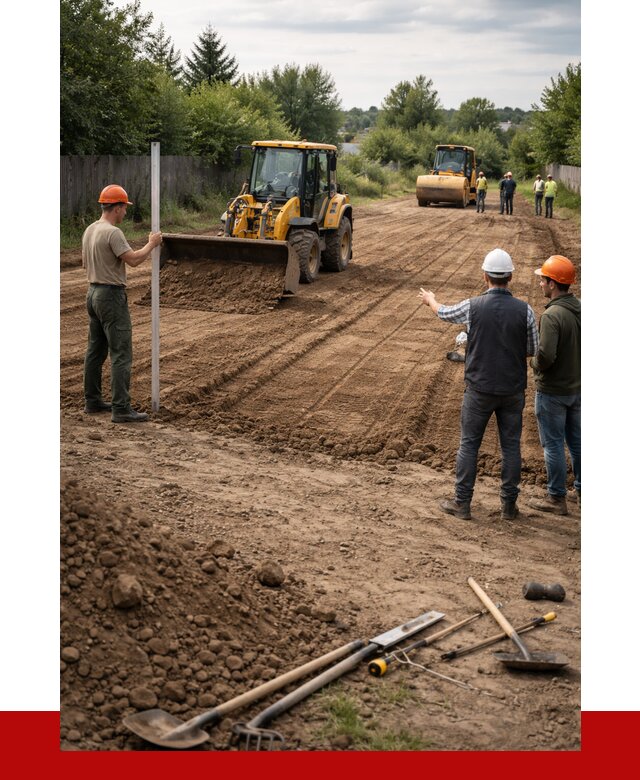 Планировка участка грунтом в Дзержинске от 4575 р ПРОНЕРУДДзр