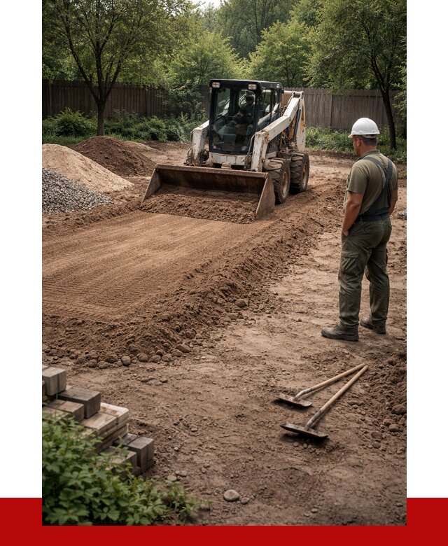 Выравнивание участка под ключ в Дзержинске от 3558 р. | ПРОНЕРУДДзр
